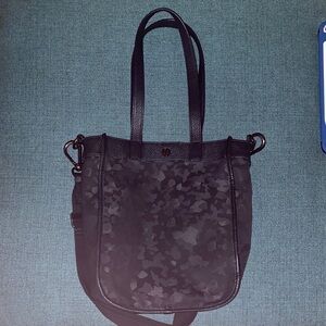 Lululemon Black Camouflage Tote Bag